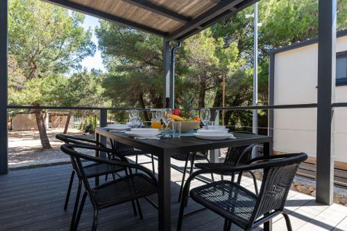 Balkons/terase, Mobile home Oaza Mira Camping 920 in Draga