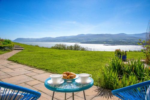Exterior view of Coed y Berclas guest room, wonderful view
