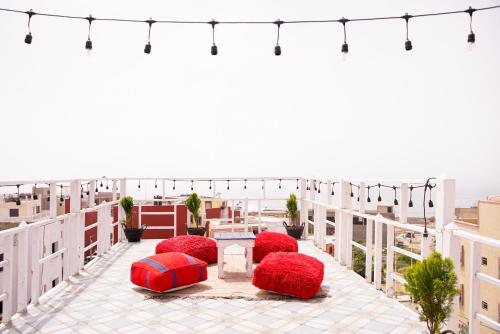 Balkons/terase, Salty Life Surf House in Imsouane
