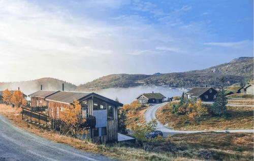 Viesnīcas āriene, Gorgeous Home In Veggli With Sauna in Kravik