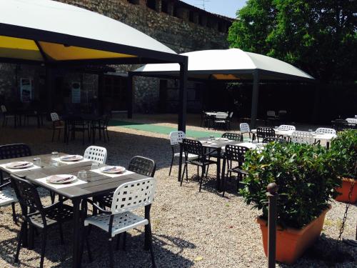 Étterem, Agriturismo Corte Pellegrini in Szentmartin Buon Albergo