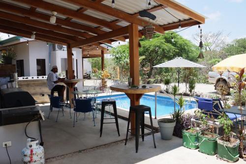 Swimming pool, Casa Gugs in Marbella