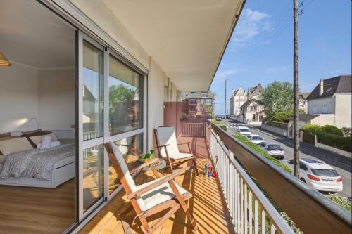 L'ESCALE - Studio lumineux et grand balcon - 2 à 3 personnes
