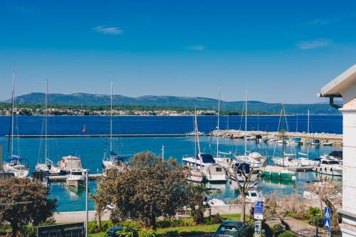 City center studio apartment in Malinska