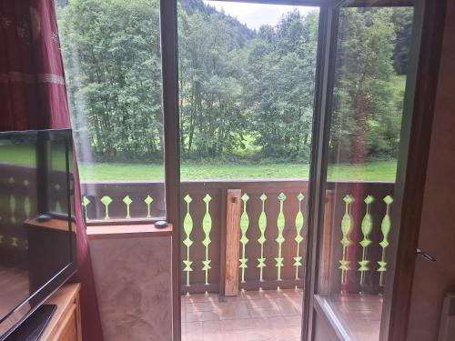 A szálláshely kívülről, Duplex au calme vue montagne in Abondance