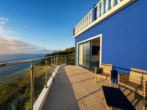 Balkons/terase, Sleep HAIbeat - Sea View - Santa Cruz das Flores, Azores in Santa Cruz Das Flores