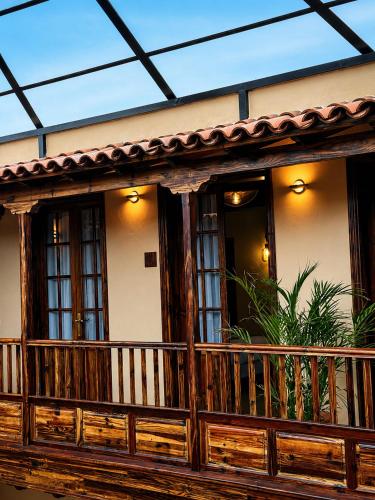 Uitzicht, Hotel Jardin Secreto in La Orotava