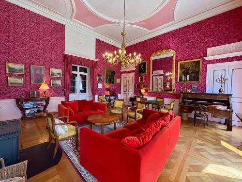 Château parc privé Gîte du Tilleul gîte à louer Frontenex