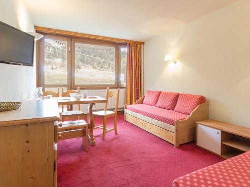Studio lumineux avec balcon au pied des pistes de Plagne Centre