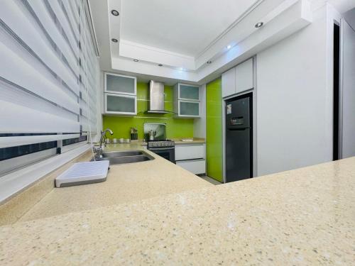 廚房, Casa Vacacional Playa del Sur in 奇奇里維切