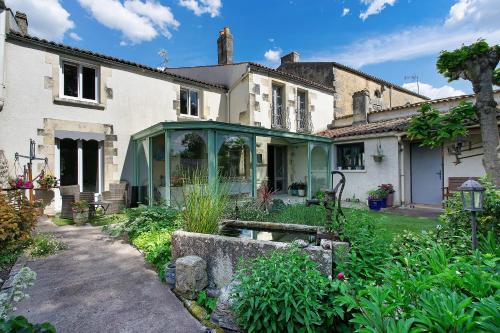 Viesnīcas āriene, Chambres Escale Pontilabienne in Champagne (Poitou-Charentes)