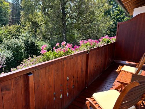 Erkély/terasz, Landhaus Marinella Hotel Garni in Bad Wiessee