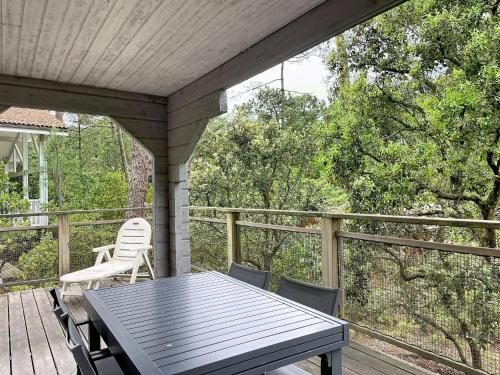 Erkély/terasz, Holiday Home L'Escouarte by Interhome in Carcans