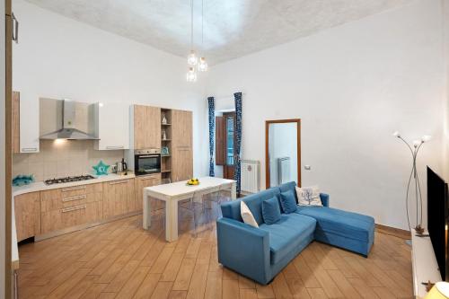 Light Blue House Salerno