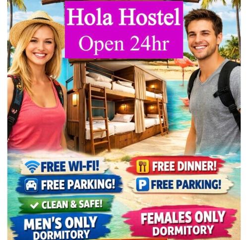 Hola Hostel - Open 24hr FREE DINNER - Under New Management -Shared Common Area- in Miami (FL)