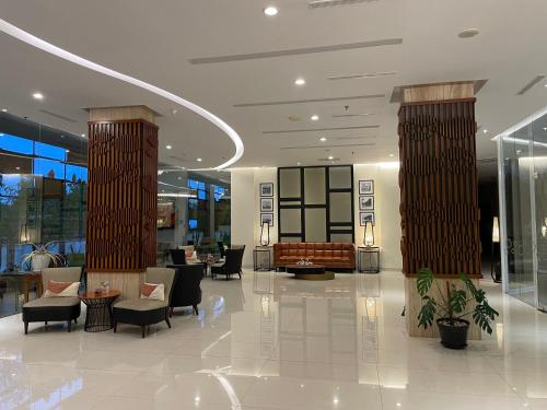 Lobby, PrimeBiz Hotel Tegal in Tegal