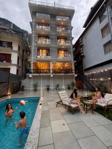 Hotel Asiia Holiday with Swimming Pool -Central Heated and Air Cooled, Near mall road