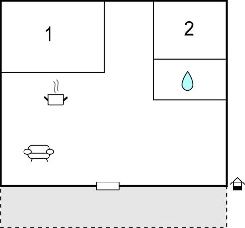 Floor plans, Pimpernel1 in Bergen aan Zee