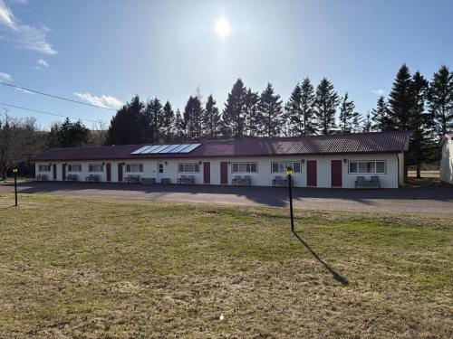 A szálláshely kívülről, The Sunshine Inn in Parrsboro (NS)
