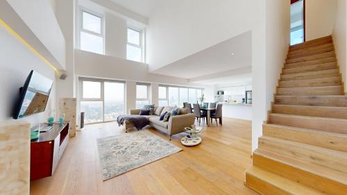Win the world cup in spectacular penthouse with amenities and pool