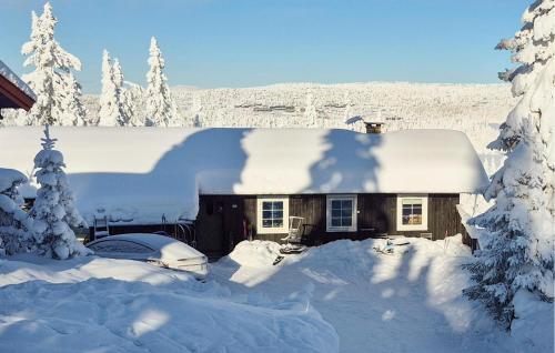Exterior view, 2 Bedroom Cozy Home In Sjusjøen in Sjusjoen