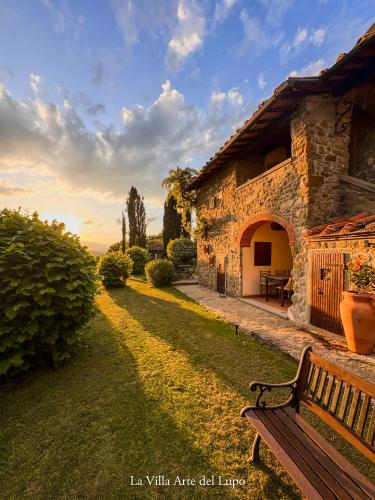 Зовнішній вигляд готелю, Ferienwohnung Fortuna del Lupo mit Pool und Aussicht in Субіано