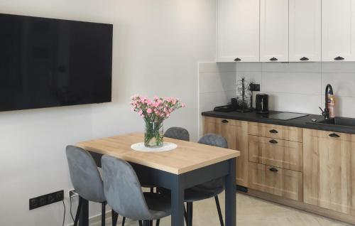 virtuve, Nice Apartment In Orzysz With Sauna in Okragle