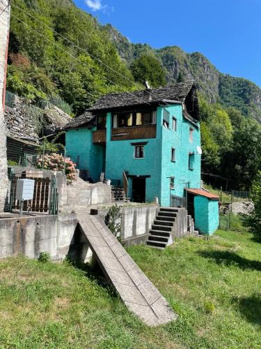 Viesnīcas āriene, Casa Blu in Vanzone Con San Carlo