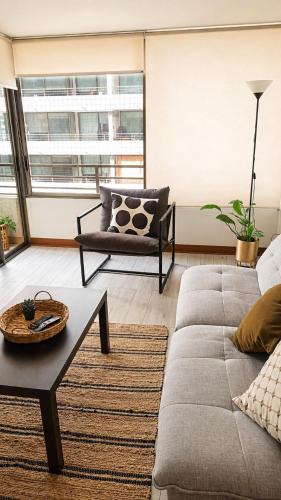 Moderno Departamento para 2 en Santiago Centro