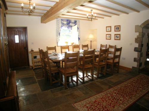 A szálláshely kívülről, Scarr House Farm in Muker