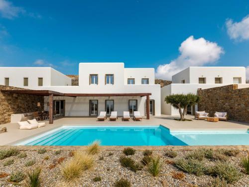 Villa Venti Private Pool Retreat, Mykonos gîte à louer Agios Ioannis