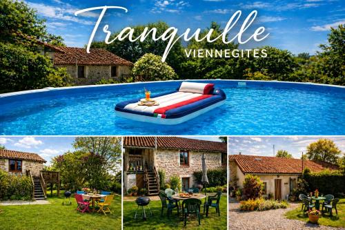 Tranquille Vienne Gites a Chirac dept Charente gîte à louer Bois de Chambon