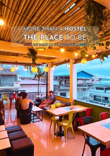 The Place Hostel & Rooftop Bar — hostel in 53, Road 3, Battambang KH, 123456