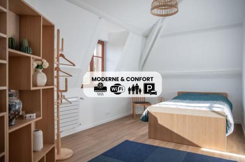 Вітальня, Chestnut House Appartment in Ле Мее-сюр-Сен