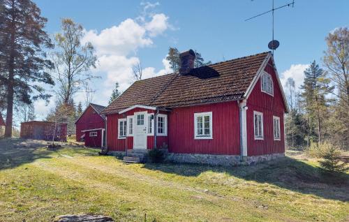 Viesnīcas āriene, 2 Bedroom Lovely Home In Visseltofta in Visseltofta
