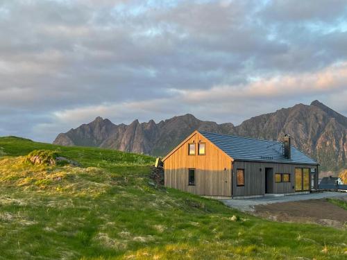 A szálláshely kívülről, New Cabin With Ocean Views In Vesterålen (New Cabin With Ocean Views In Vesteralen) in Straumsjoen