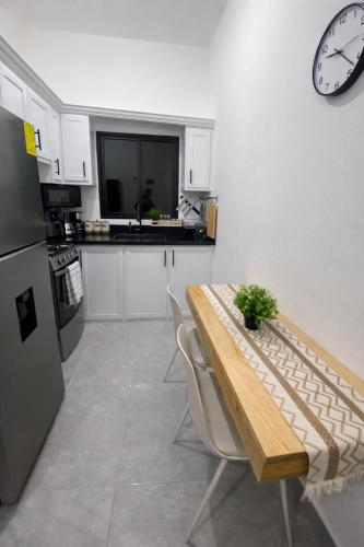 廚房, Suite moderna en Cabrera cerca de playas con aire, WiFi y parking in 卡布雷拉