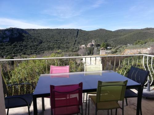 Maison calme avec vue exceptionnelle gîte à louer Bois de l'Arboussas