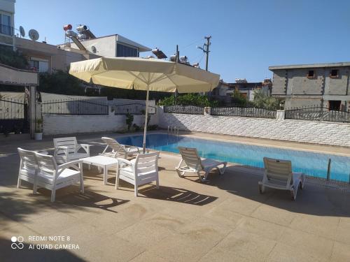 Spacious 4BR and 2BA Private Pool Villa in Didim in Yalıköy (Aydin)