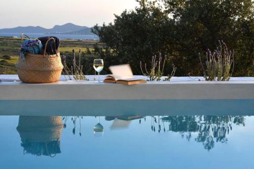 Luxury Paros Villa Villa Thoe Contemporary Luxury 3 Bedrooms – khách sạn tại Pounta / Sotires