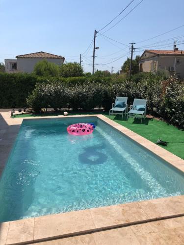 Magnifique maison 6 personnes avec piscine, terrasse