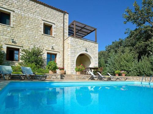 Luxury Crete Villa Villa Alkioni Private Pool Beautiful Interior gîte à louer Vederi