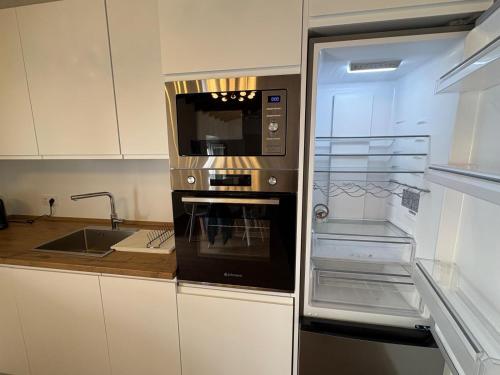 Konyha, Apartamento turísitico balcón a La Corredera (Apartamento turisitico balcon a La Corredera) in Lebrija
