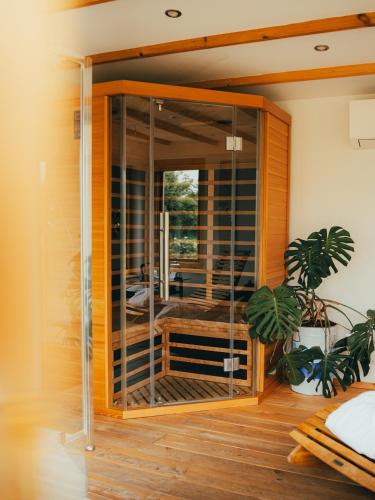 Sauna, Natur Air Suite in Valbrembo