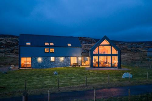 A szálláshely kívülről, Taigh Rona in Isle Of Harris