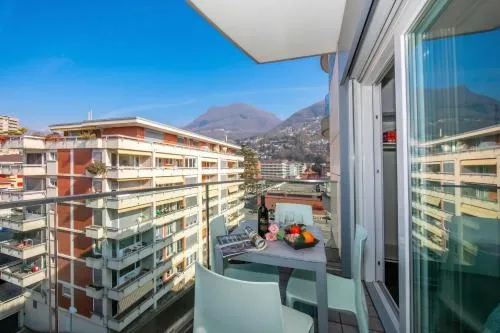 Via al Chioso in Lugano, Schweiz