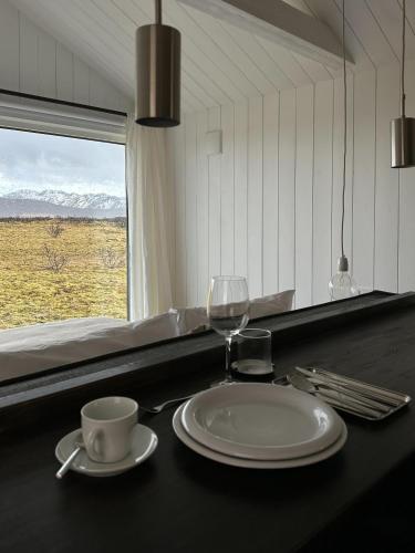 LAVA house by Ragnar Glamp Sauna and Volcano view in Hella
