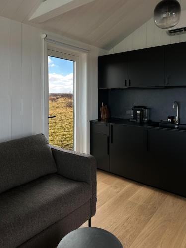 LAVA house by Ragnar Glamp Sauna and Volcano view in Hella