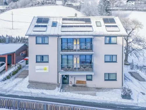 Sonne in Bruck an der Großglocknerstraße, Österreich