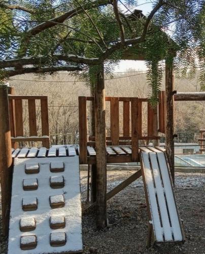 Spēļu laukums, Altos del Peñón Cabañas (Altos del Penon Cabanas) in Kasagrande